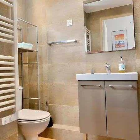 公寓 Terrasse Centre, 芒通